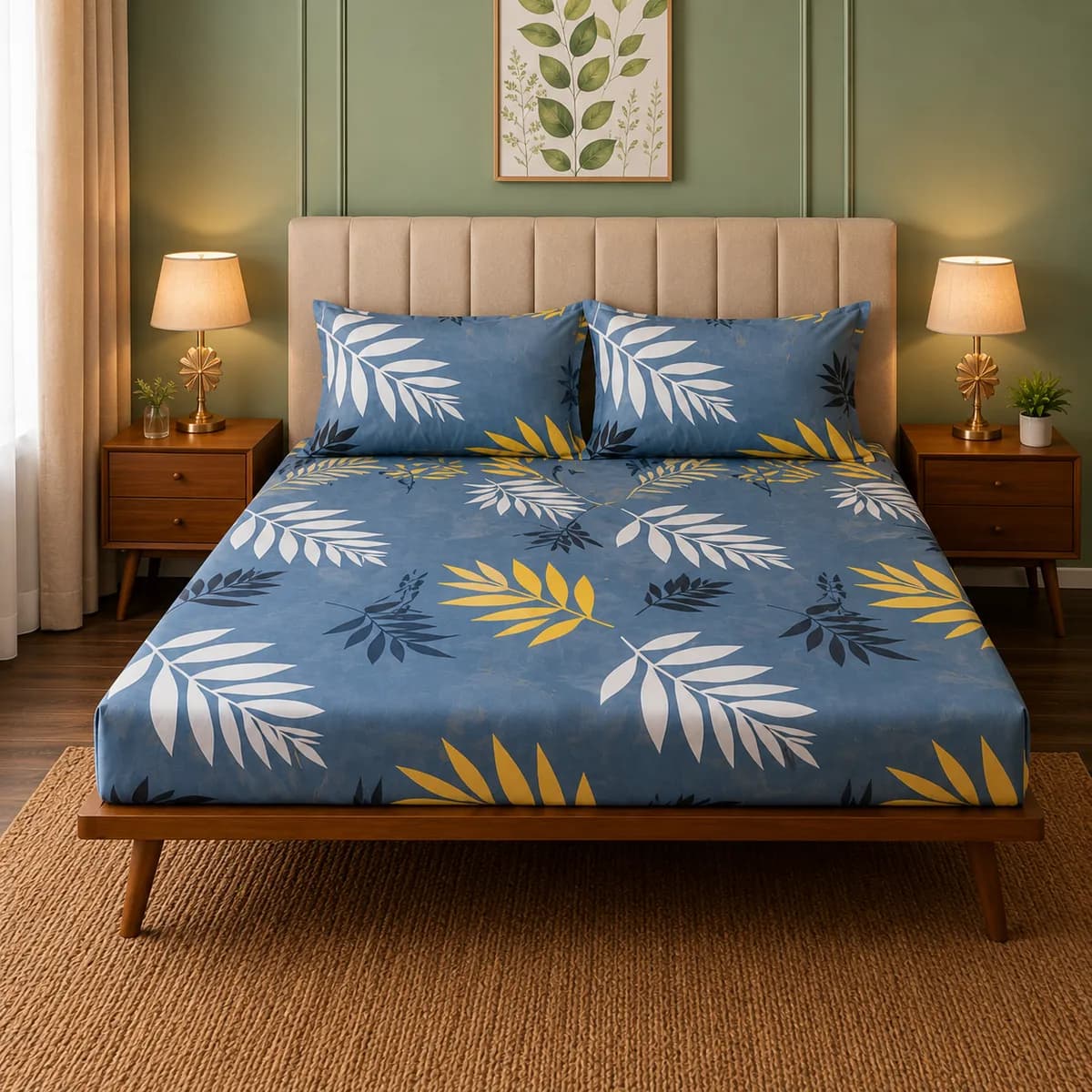 Mod Living Collection - Leafy Teal 