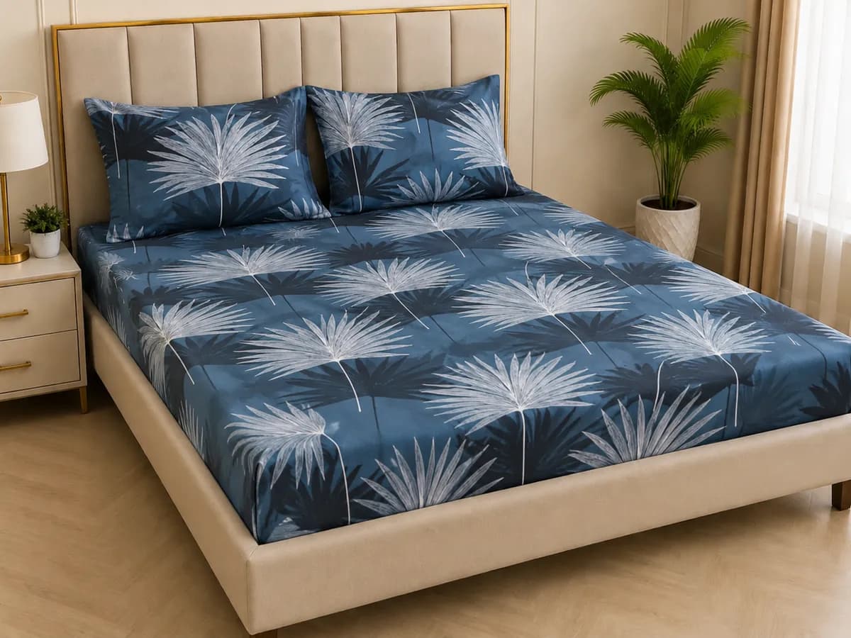  Regular Use Fitted Bedsheet Set - London Blue