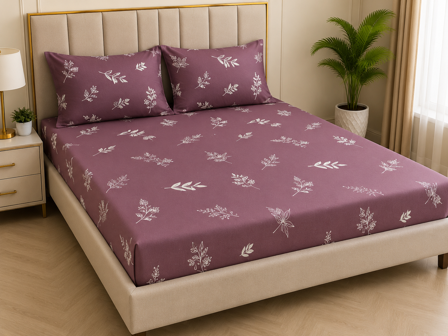 PETALS DOUBLE BEDSHEET 